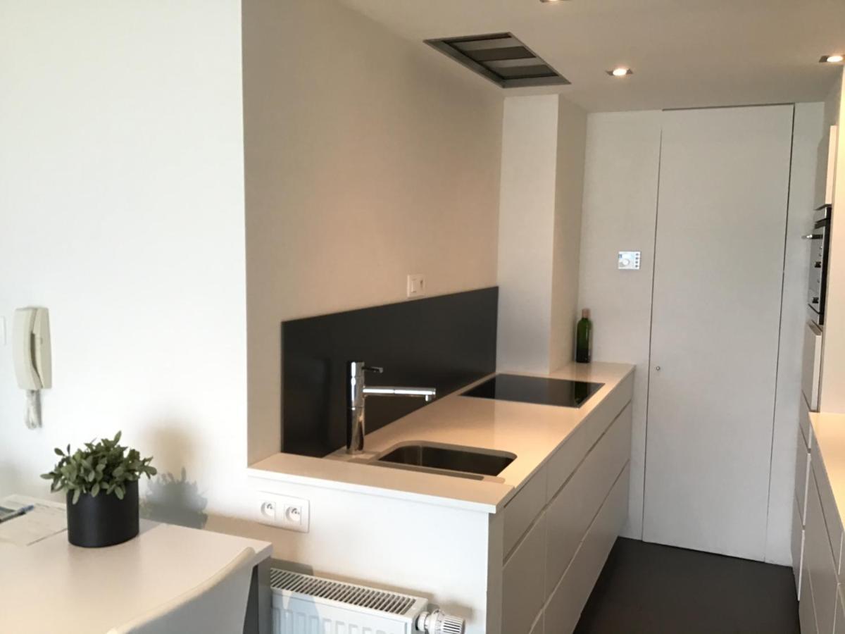 Apartament Marjolaine Zeezicht - Nieuwpoort-Bad Met Gratis Garagebox Zewnętrze zdjęcie