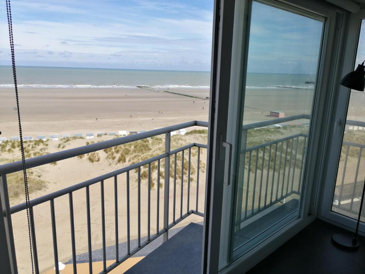 Apartament Marjolaine Zeezicht - Nieuwpoort-Bad Met Gratis Garagebox Zewnętrze zdjęcie