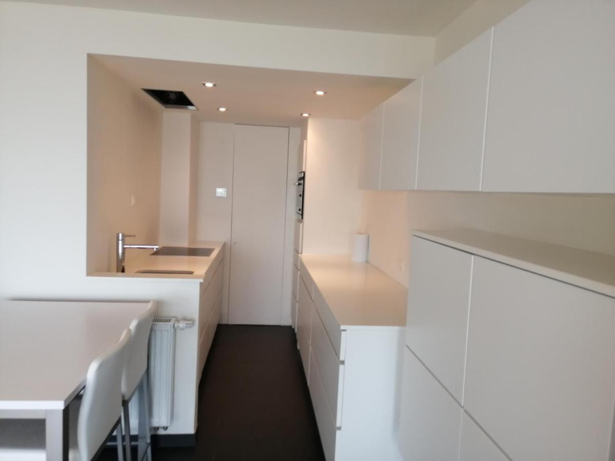 Apartament Marjolaine Zeezicht - Nieuwpoort-Bad Met Gratis Garagebox Zewnętrze zdjęcie